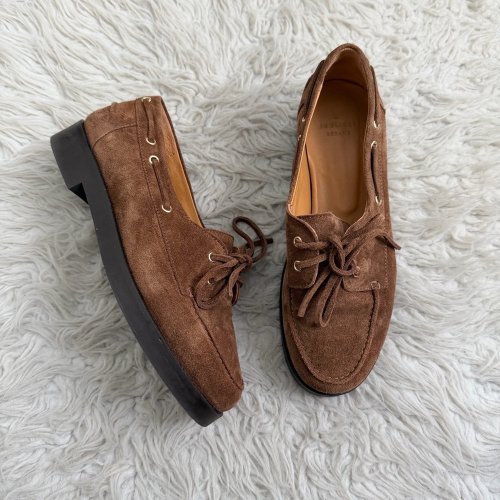 Sezane Caroline Loafers - Coffee